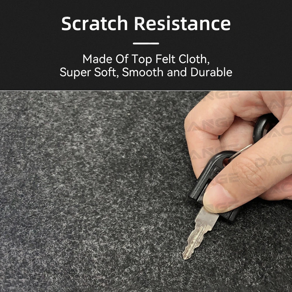 Multi Size Wool Felt Mouse Pad Office Computer