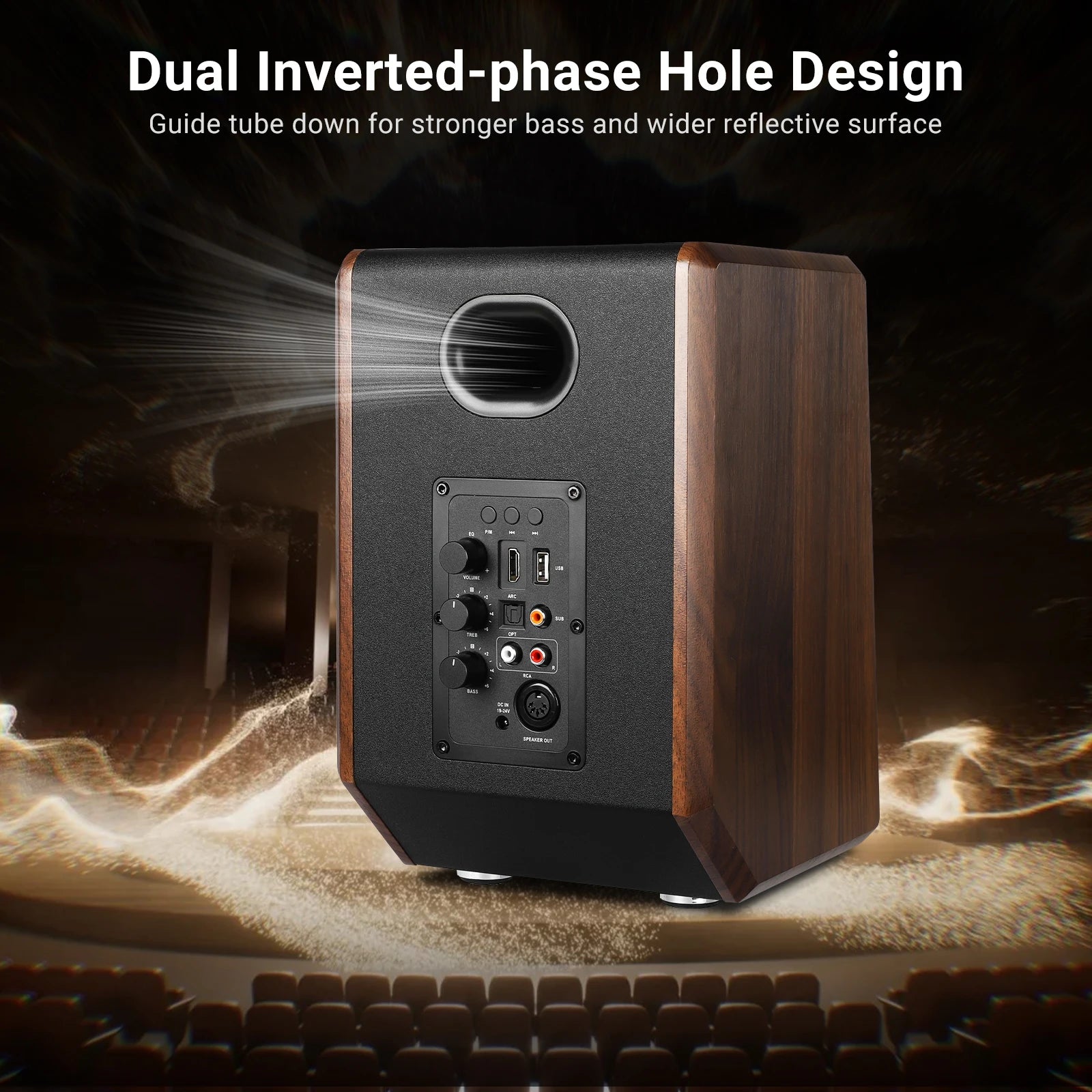 Home theater AIYIMA S700 Active Bookshelf Speakers