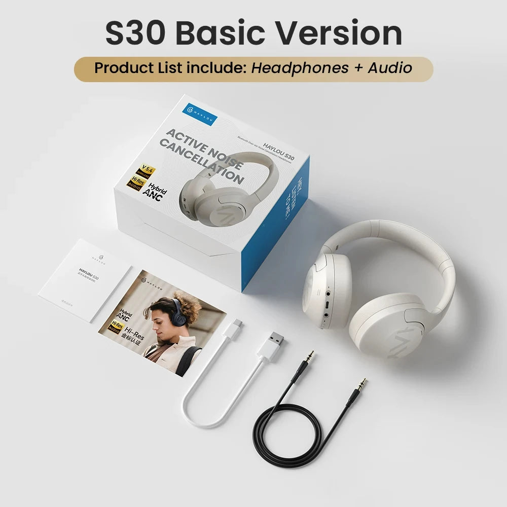 Audífonos HAYLOU S30 Wireless Bluetooth 5.4