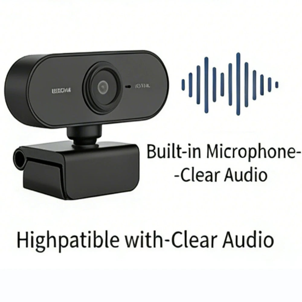 USB Webcam Camera 360°
