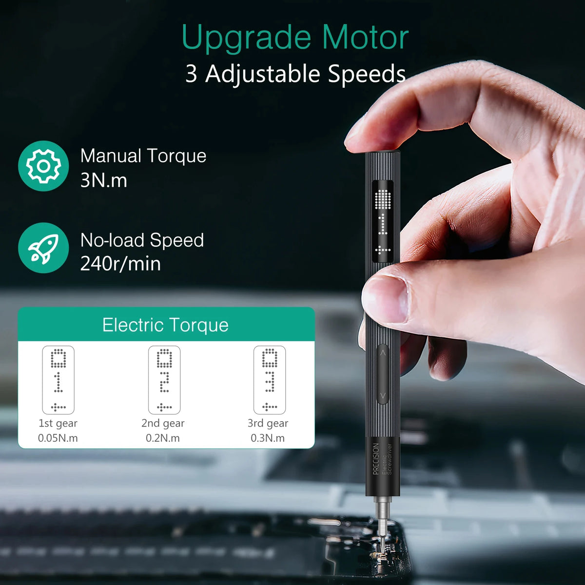 Precision Electric Screwdriver Kit