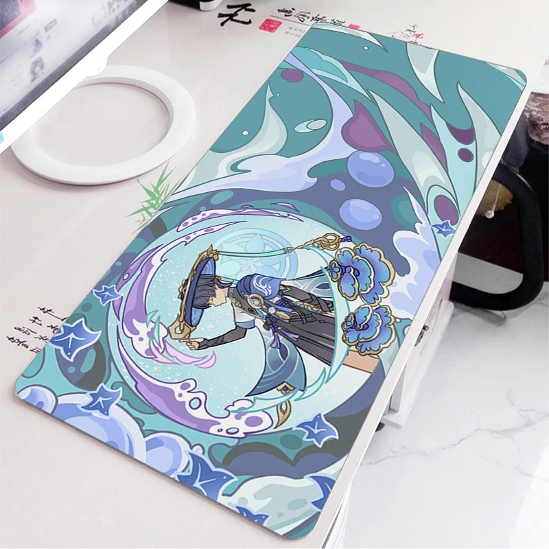 Anime Game Furina Neuvillette Mavuika Mouse Pad