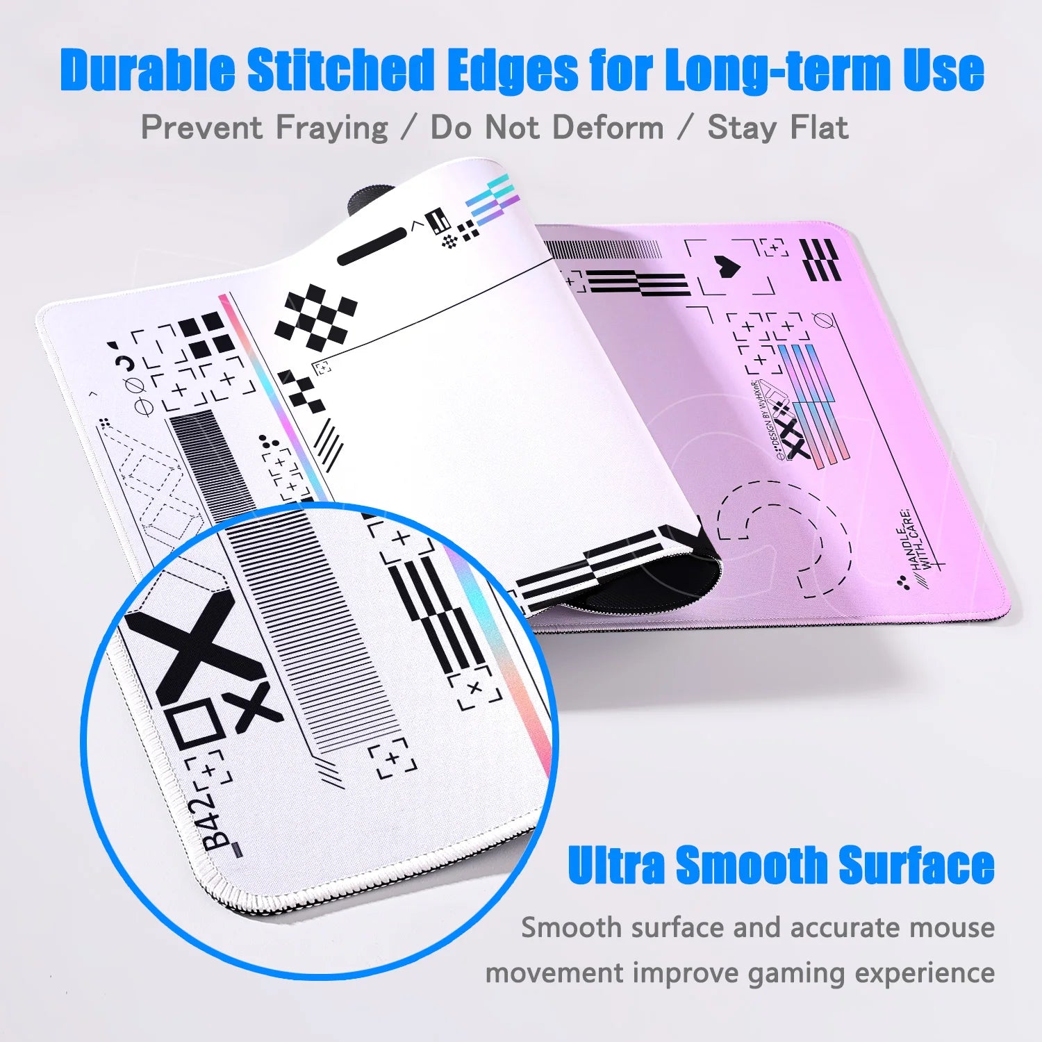 Cartoon Mouse Pad Pink CSGO Print Stream Gamer