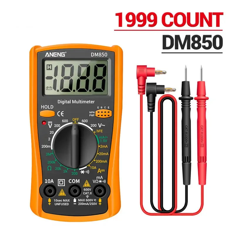 DM850 Multímetro Digital Profesional 1999