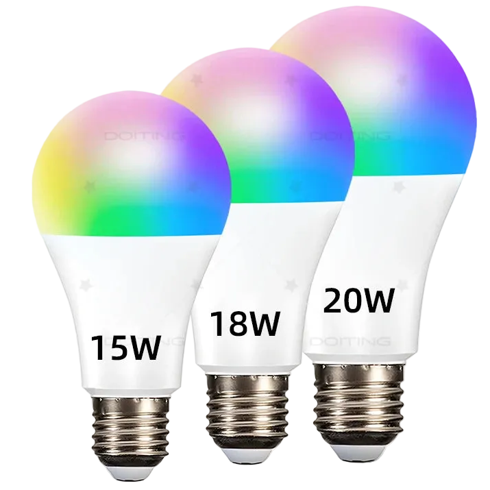 Homekit WiFi E27 Smart Dimmable Bulb RGBCW 110V