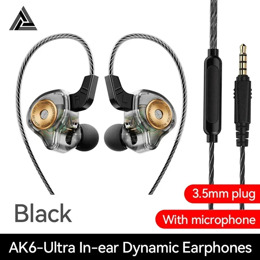 Audífonos Original QKZ AK6 In Ear Earphone
