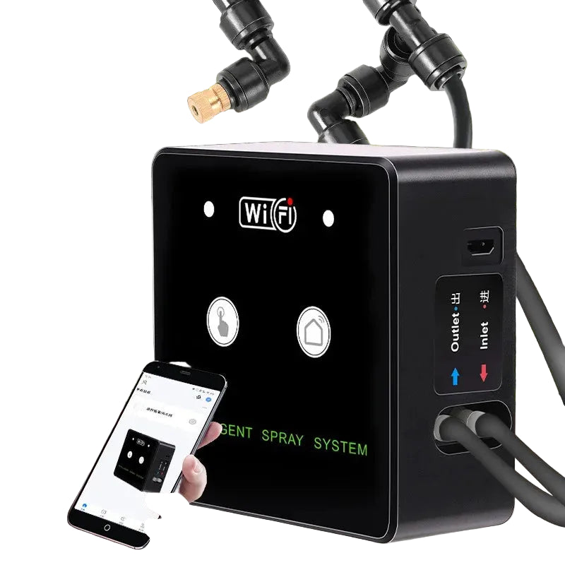 Sistema Automático de Niebla para Terrarios y Reptiles