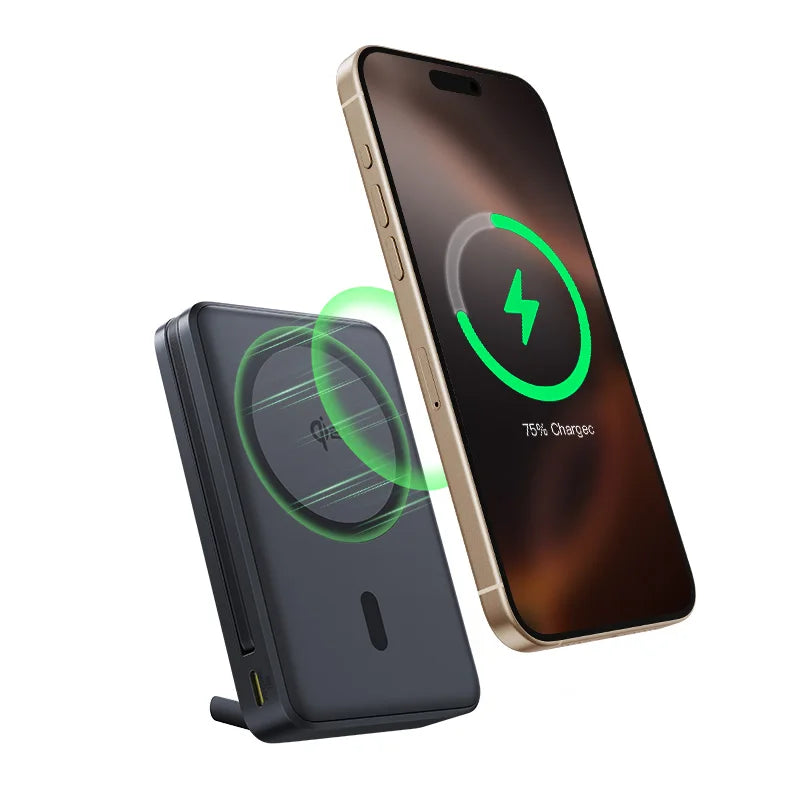 Baseus Nomos Qi2 45W Power Bank 10000mAh con Soporte
