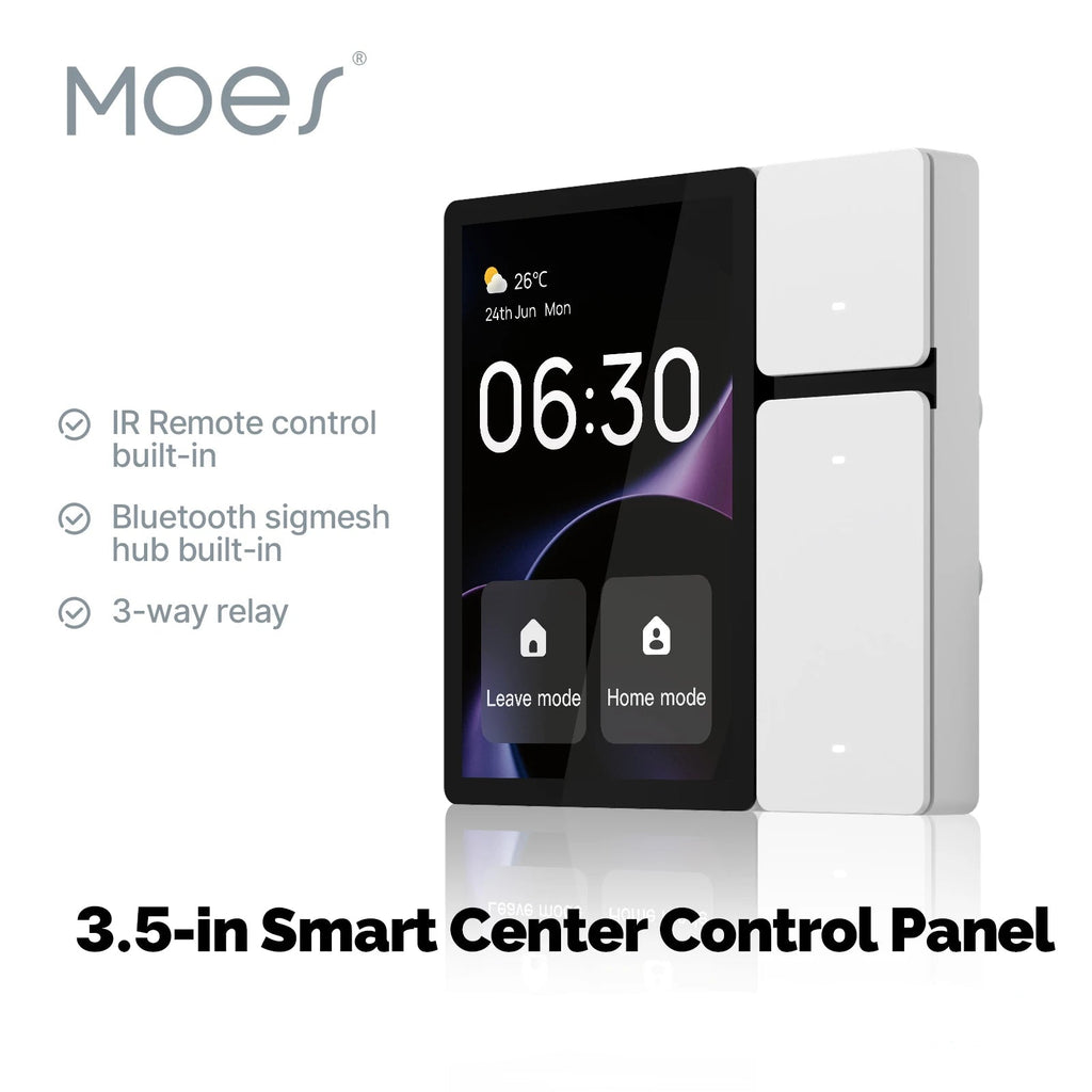 MOES Tuya Panel de Control Inteligente de 3.5"