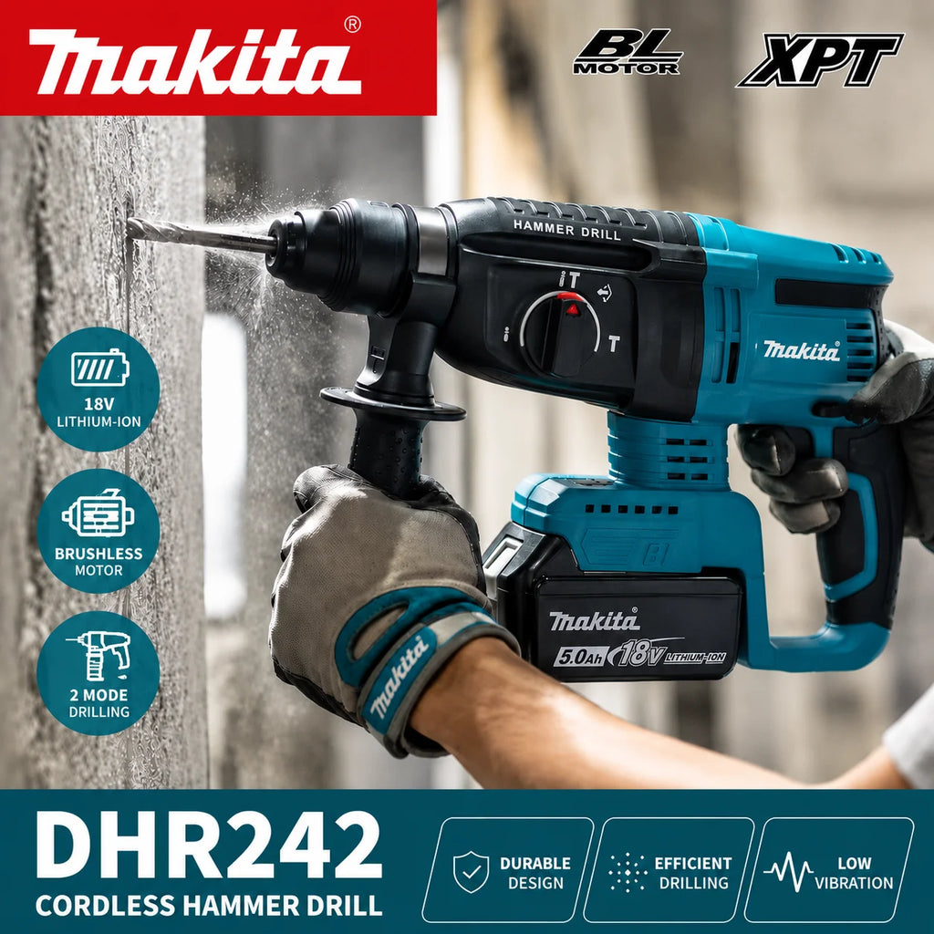Martillo Rotativo Profesional Makita DHR242
