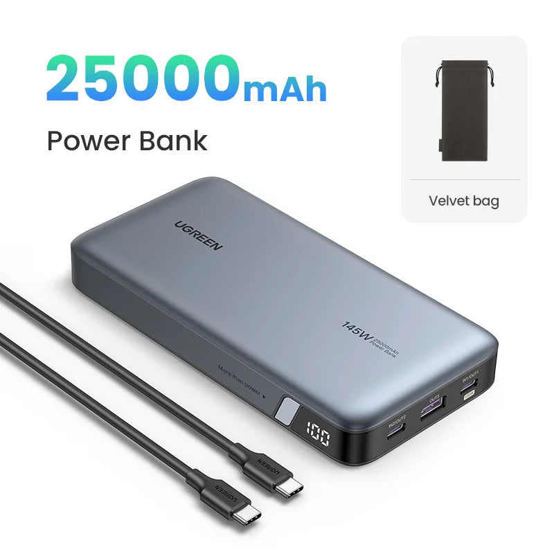 UGREEN 140W 100W Power Bank Portable