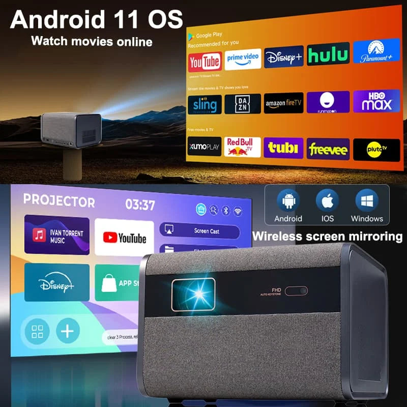 Huaweishi-J10 LED Proyector