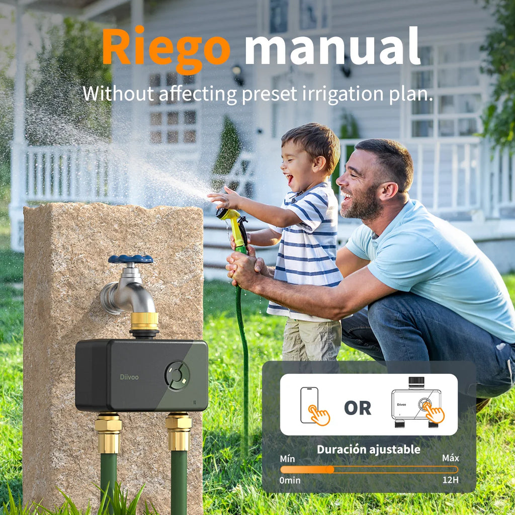 Diivoo 2-Zone WiFi Sprinkler System