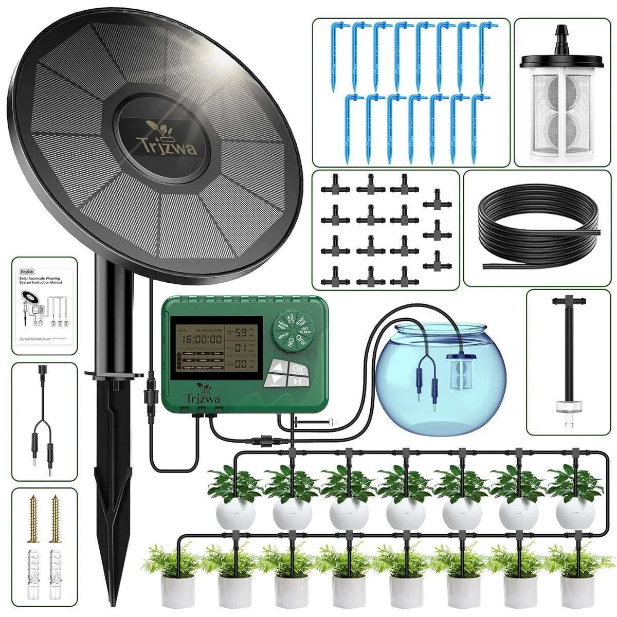 Sistema de Riego Solar GreenHouse