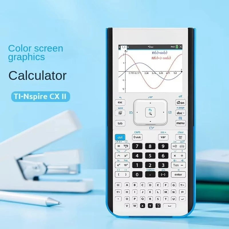 Calculadora gráfica TI-Nspire CXII con pantalla a color