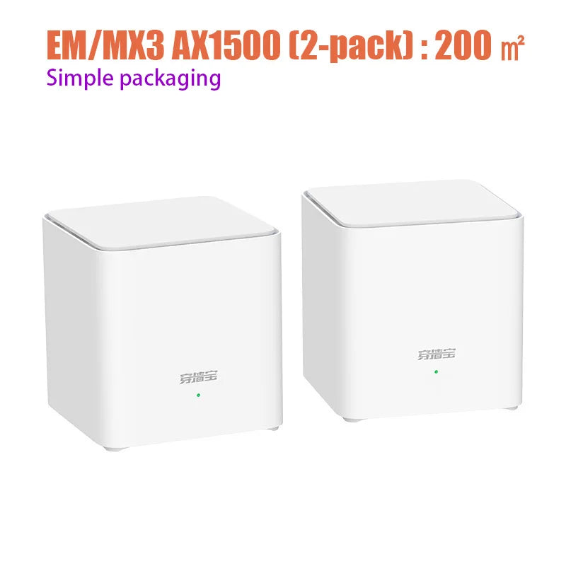 Sistema Tenda AX1500 WiFi 6 Mesh EM3