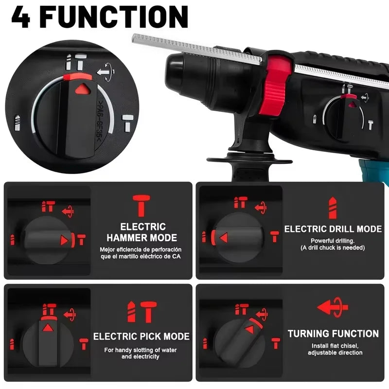 Martillo Rotativo Profesional Makita DHR242