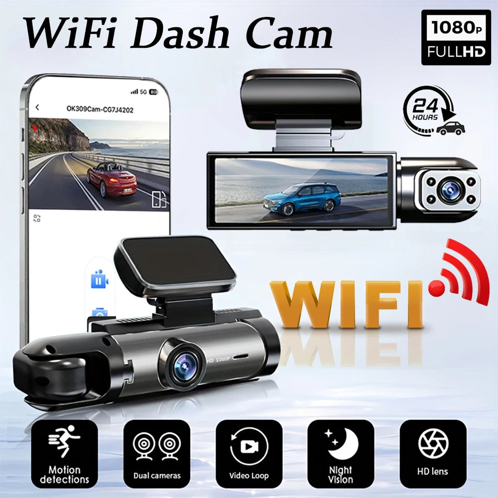 Dash Cam para Auto doble camara