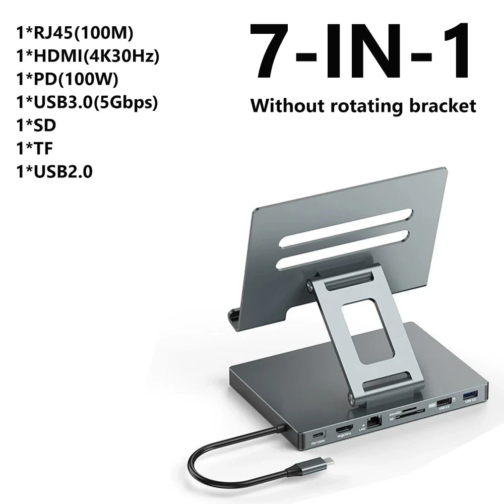 Docking Station KEBIDUMEI 9 in 1 Foldable