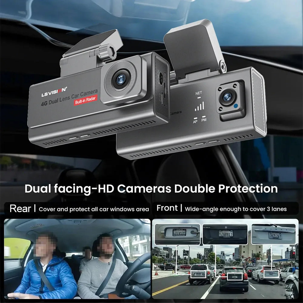 Dash Cam LS VISION con Vision Nocturna