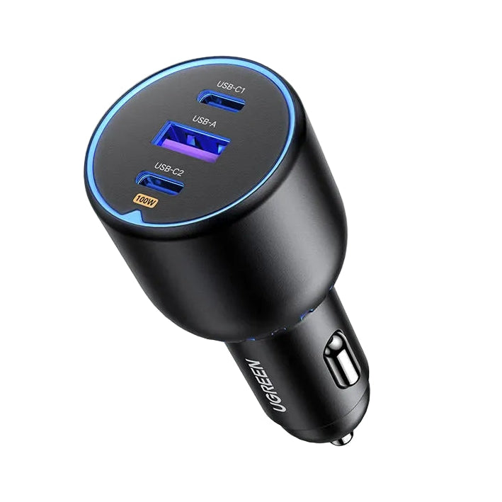 Cargador Rápido de Auto UGREEN 130W USB C
