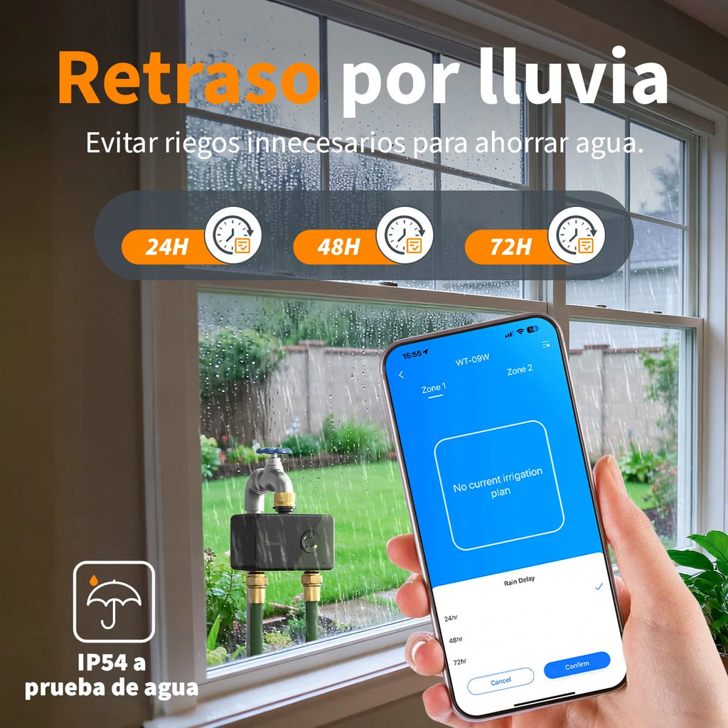 Diivoo 2-Zone WiFi Sprinkler System