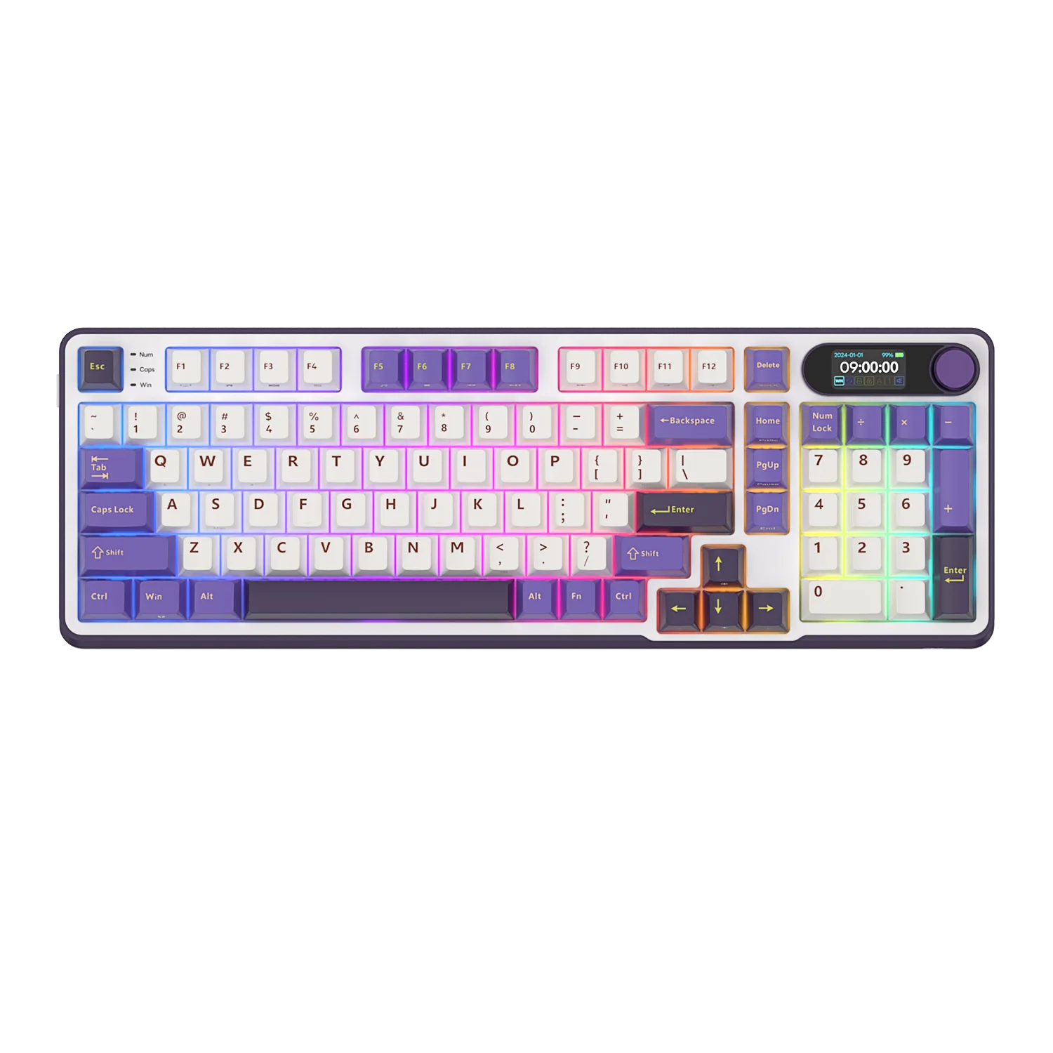 RK S98 ROYAL KLUDGE Top Mount Teclado Mecanico