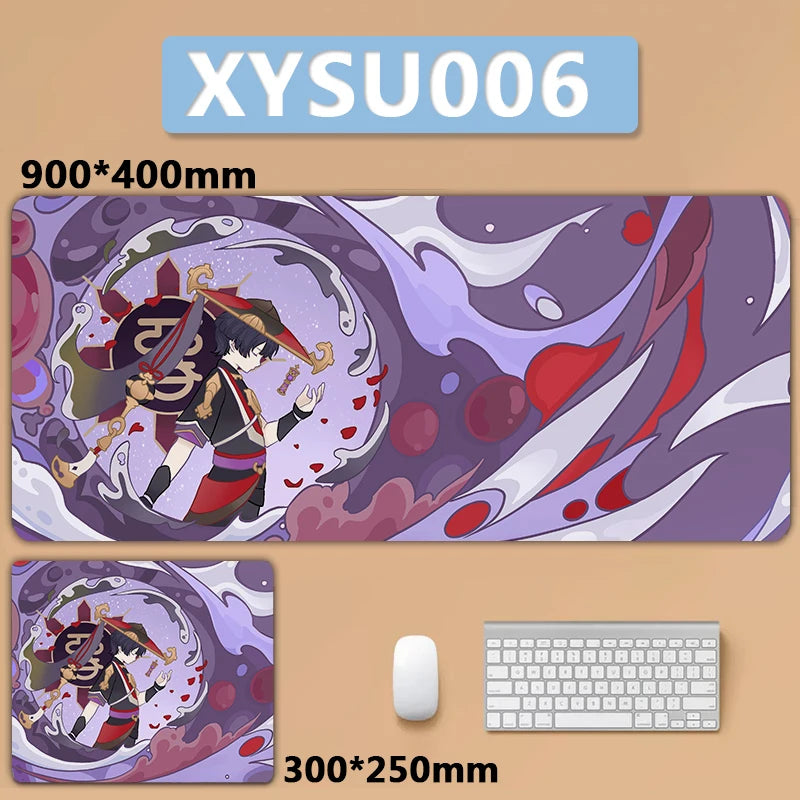 Anime Game Furina Neuvillette Mavuika Mouse Pad