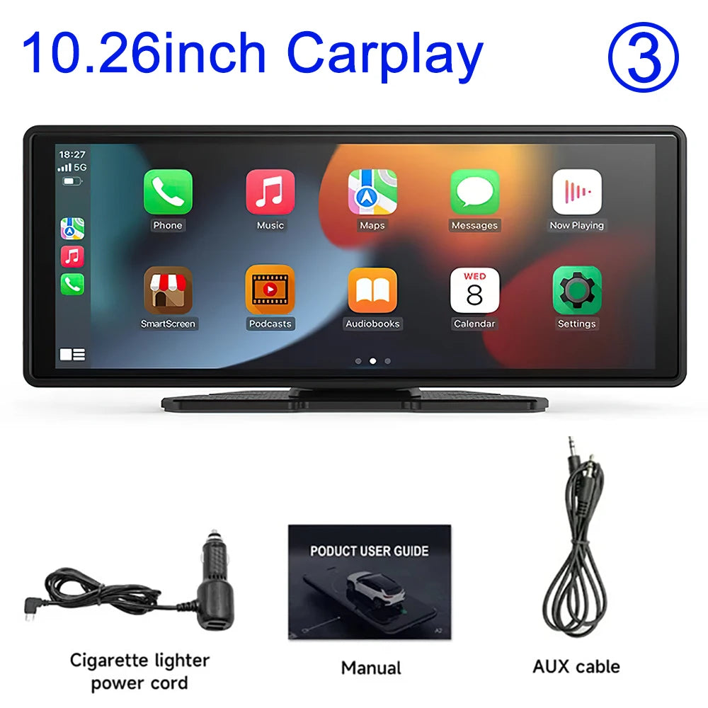 Pantalla Carplay & Android Auto Universal