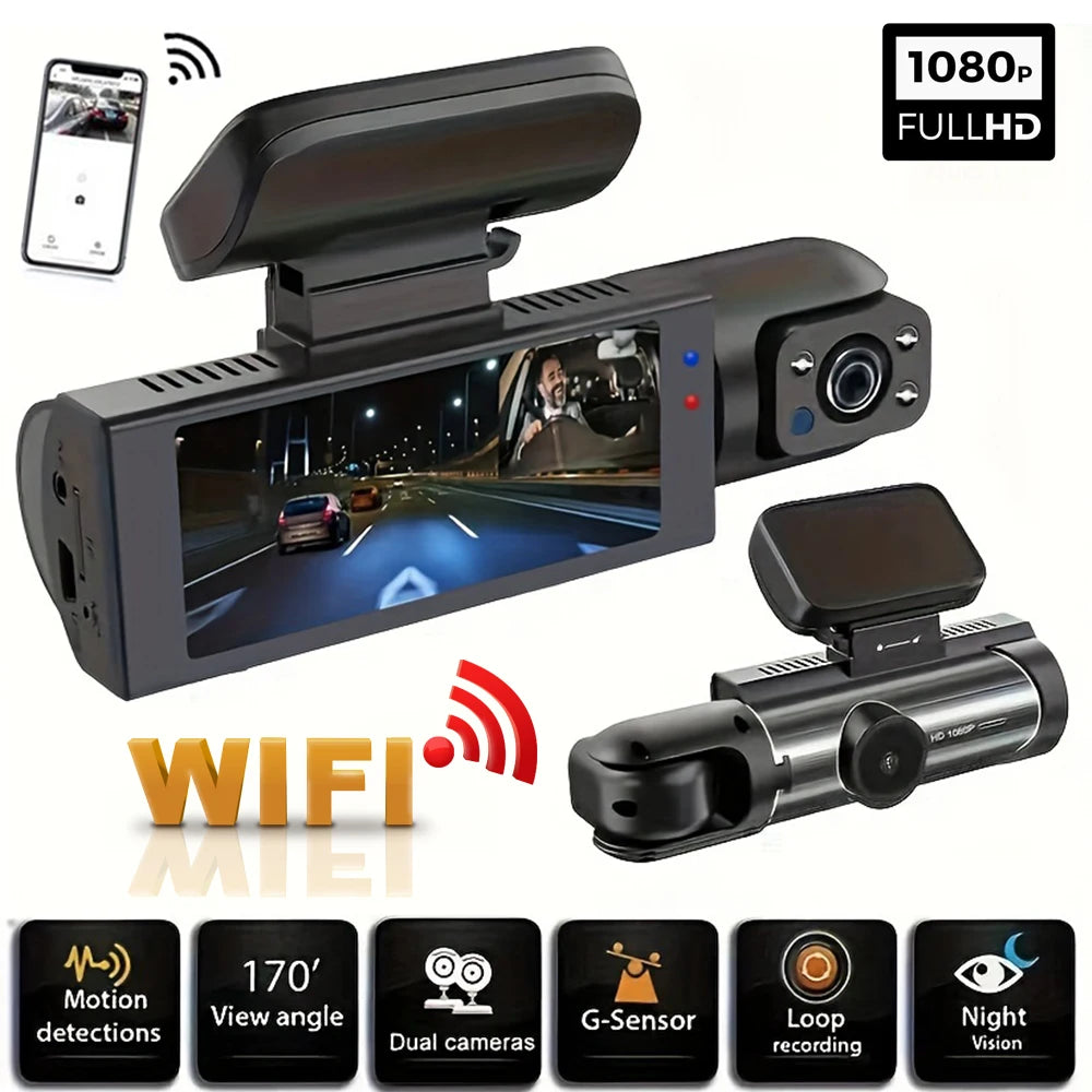 Dash Cam para Auto doble camara