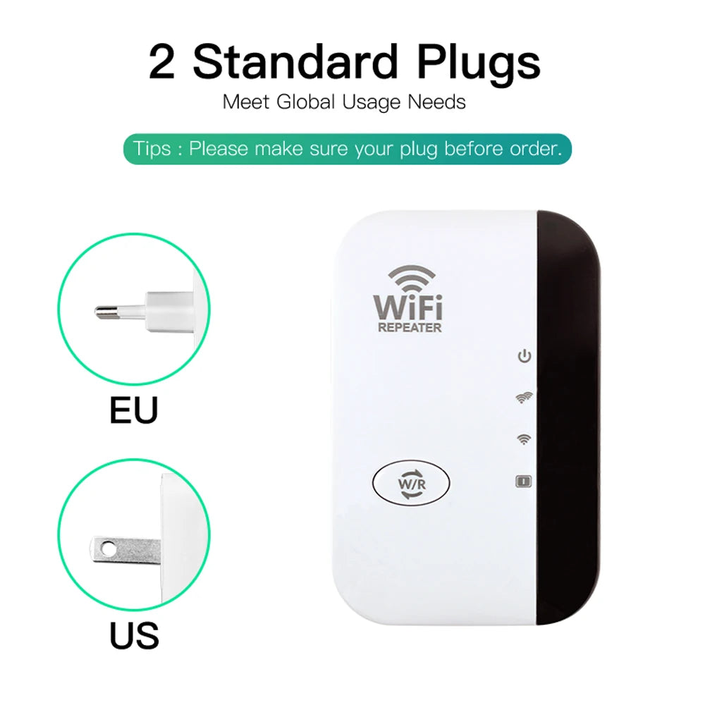 Repetidor/Amplificador WiFi FENVI 300Mbps