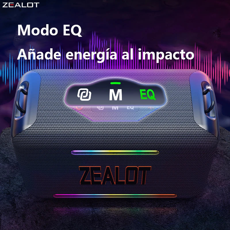 Bocina ZEALOT S95 120W Portatil Aprueba de Agua