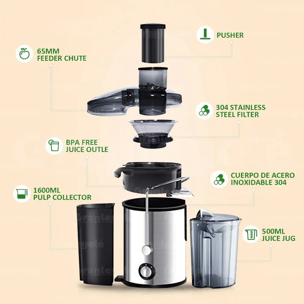 Extractor De Jugos Eléctrico