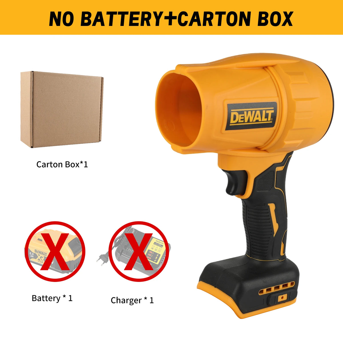 Sopladora DEWALT D15 Electric Cordless