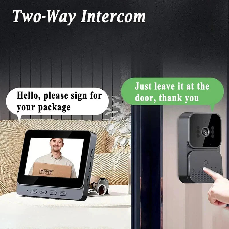 Smart WiFi 2.4G Wireless Doorbells Video Intercom