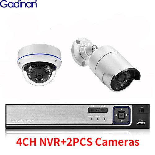 Gadinan Sistema de Videovigilancia 8MP 4K POE