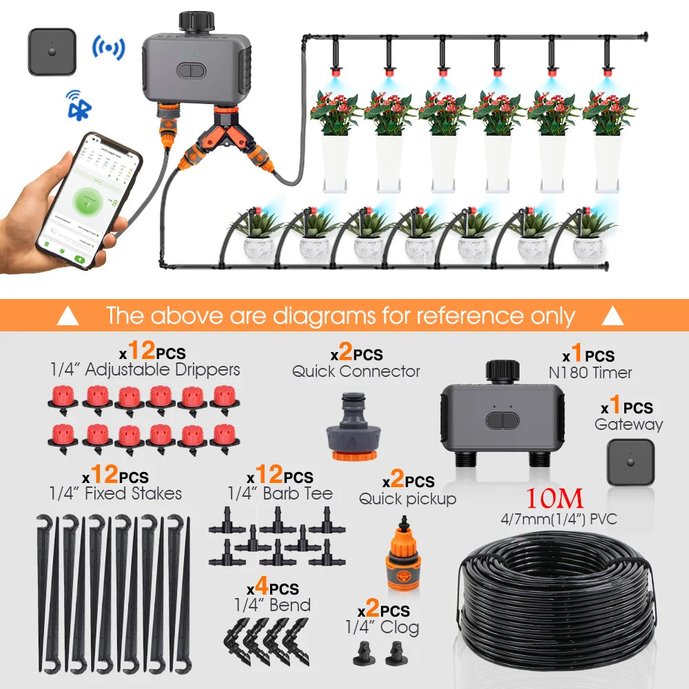 Sistema de Riego Garden Smart Bluetooth APP