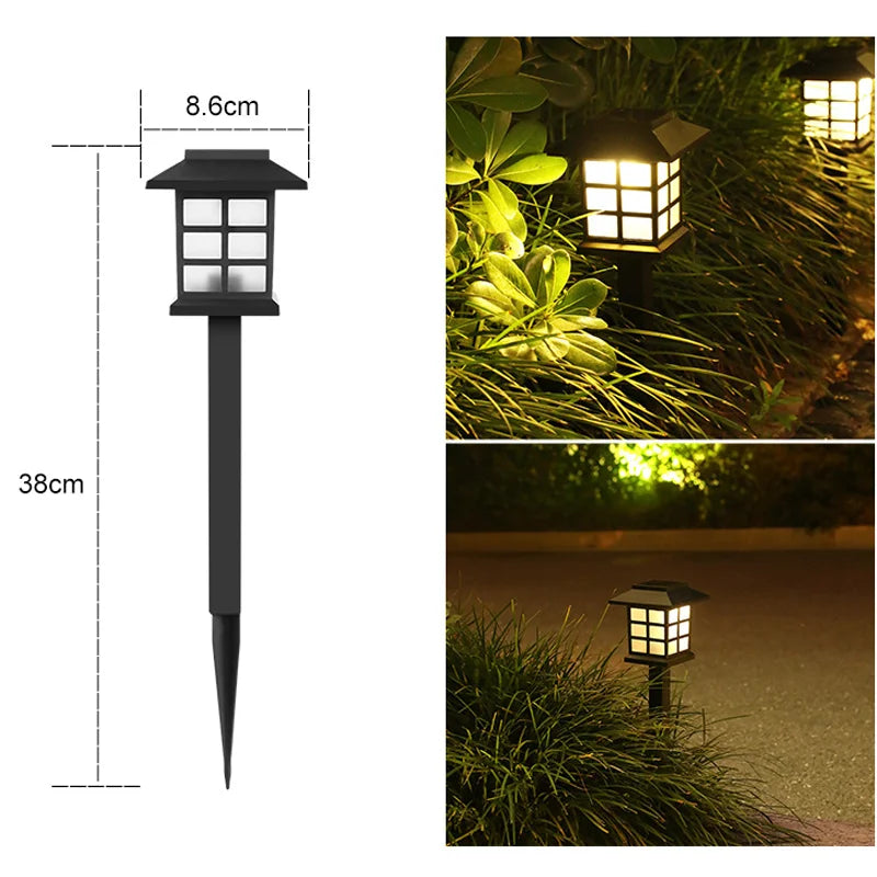 Luces solares de césped LED para sendero IP65