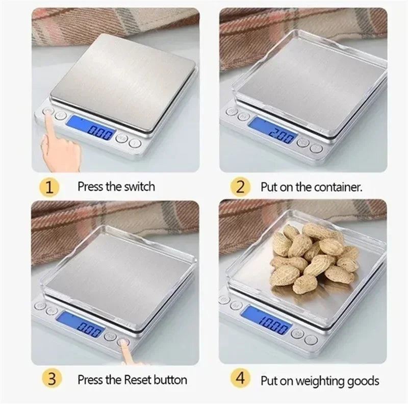 Balanza Digital de Cocina 3000g/0,1g