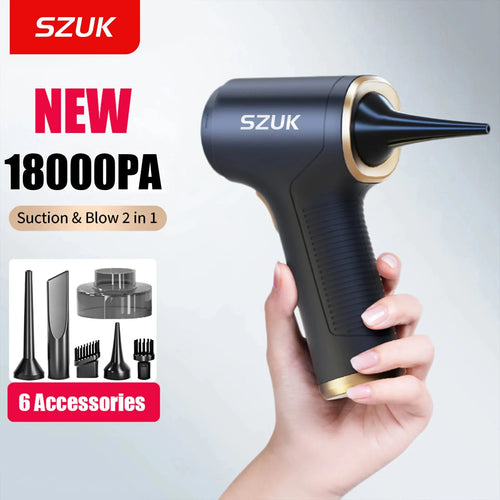 SZUK 2-in-1 Cordless Car Vacuum Cleaner