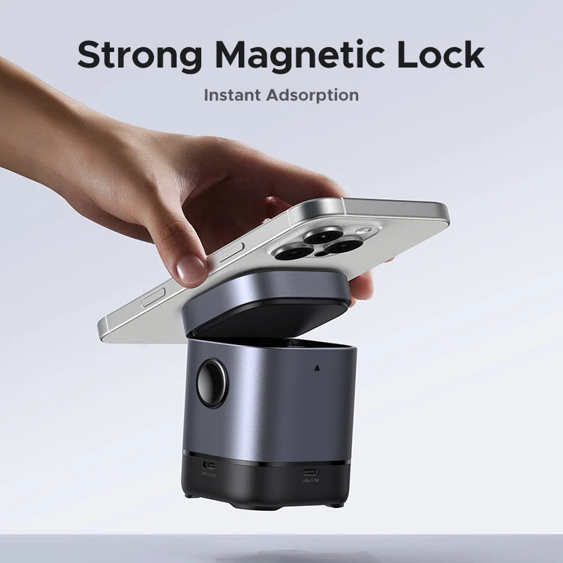 Soporte Cargador Inalámbrico UGREEN Magnético 2‑en‑1 para iPhone