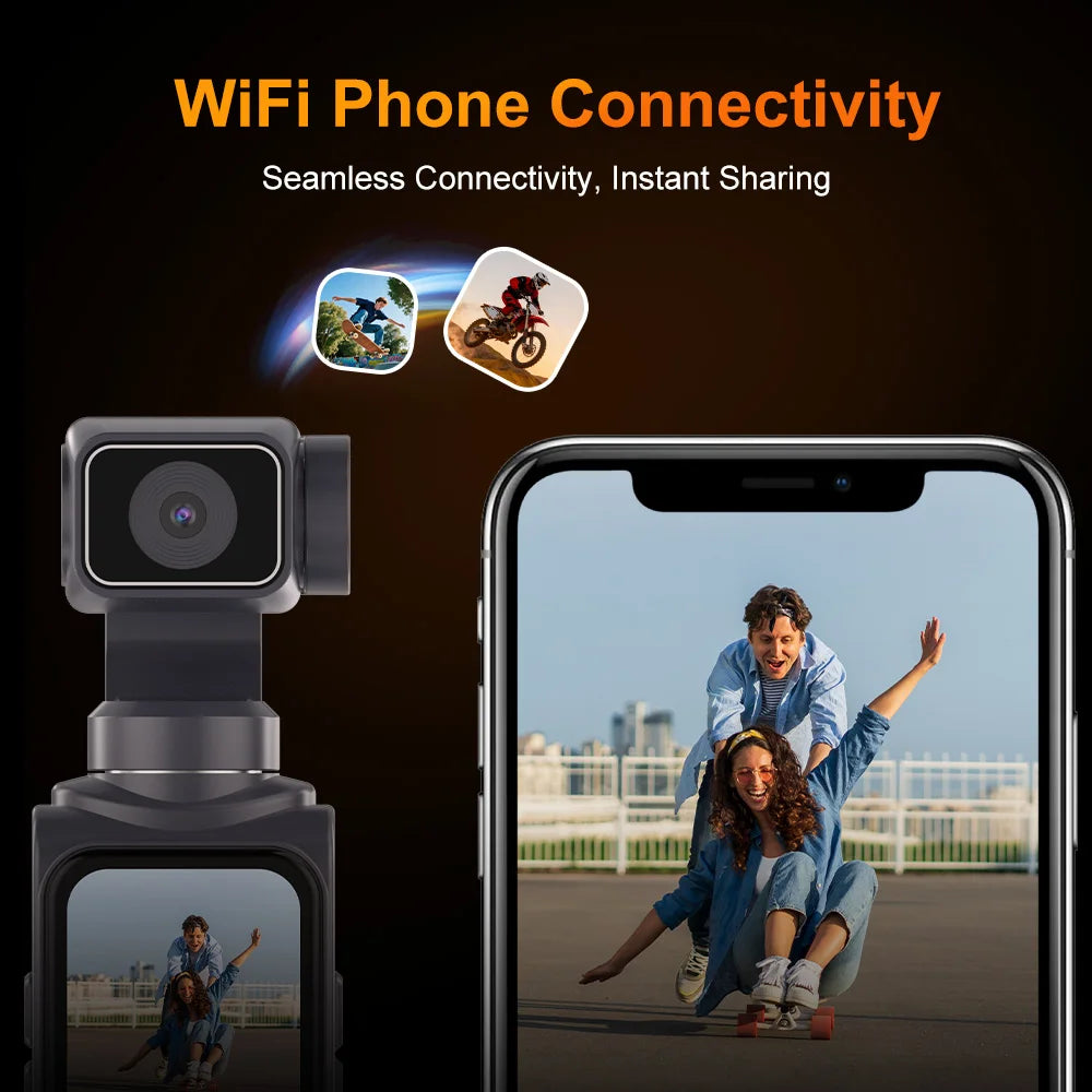 Regaton 4K Action Camera 330°