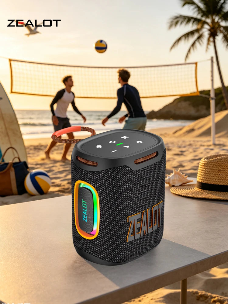 Bocina Zealot-S122 Wireless Bluetooth Aprueba de Agua