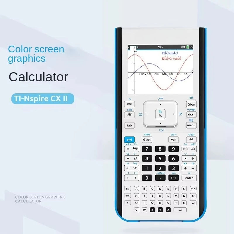 Calculadora gráfica TI-Nspire CXII con pantalla a color