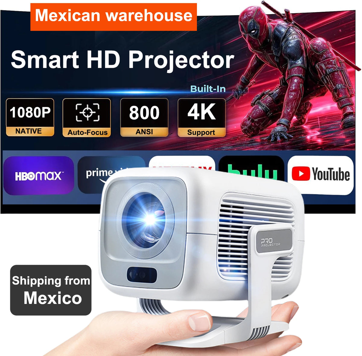 Proyector DITONG X3 4K Android