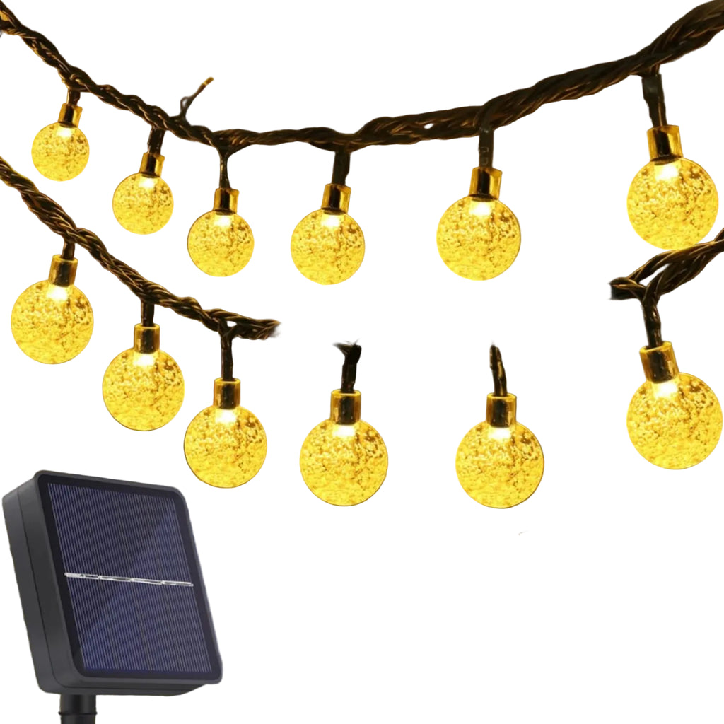 Luces de cadena solares para exteriores Led