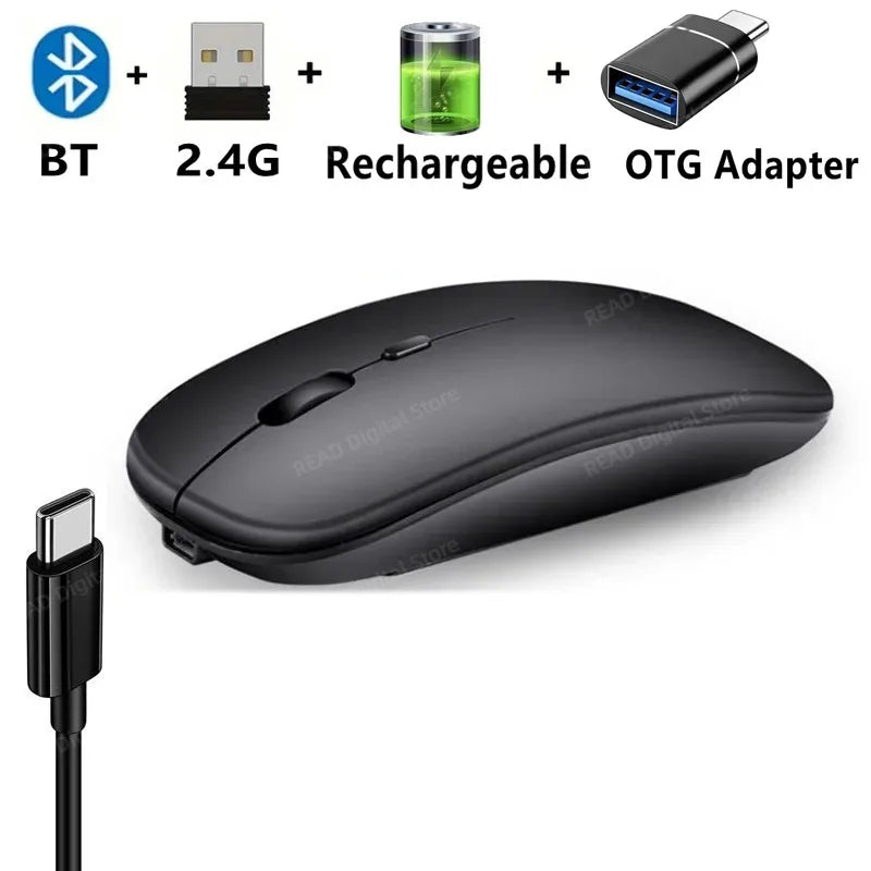 Mouse Wireless Mouse Bluetooth-Compatible Gaming