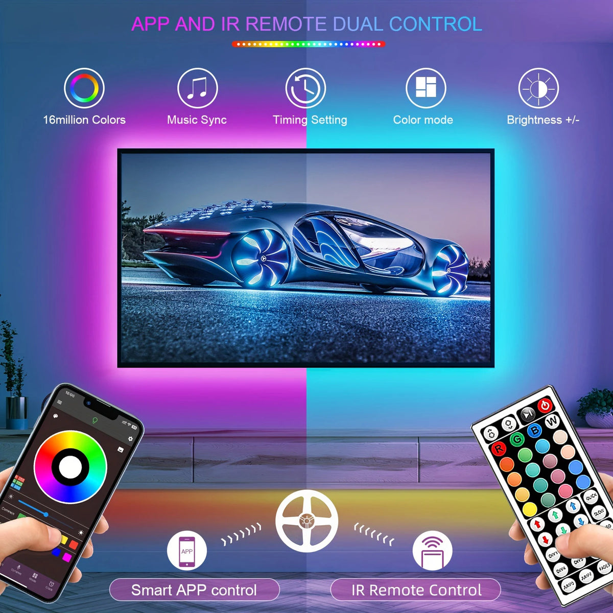 Tira LED RGB con APP