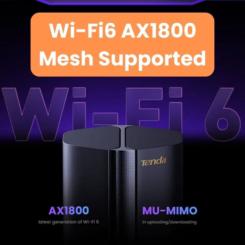 Tenda 5G03 AX1800 Wi‑Fi 6 Router SIM 5G