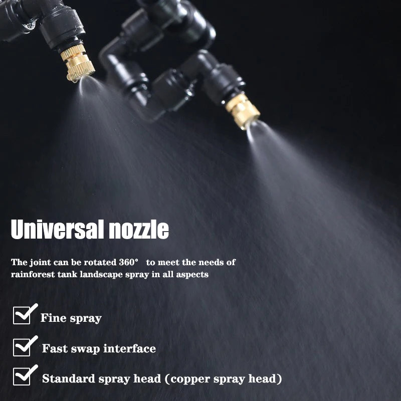 Sistema Automático de Niebla para Terrarios y Reptiles